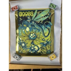 Goose Gold Foil Poster 9/17/2023 Milwaukee WI Signed & Numbered #7/50 A/E
